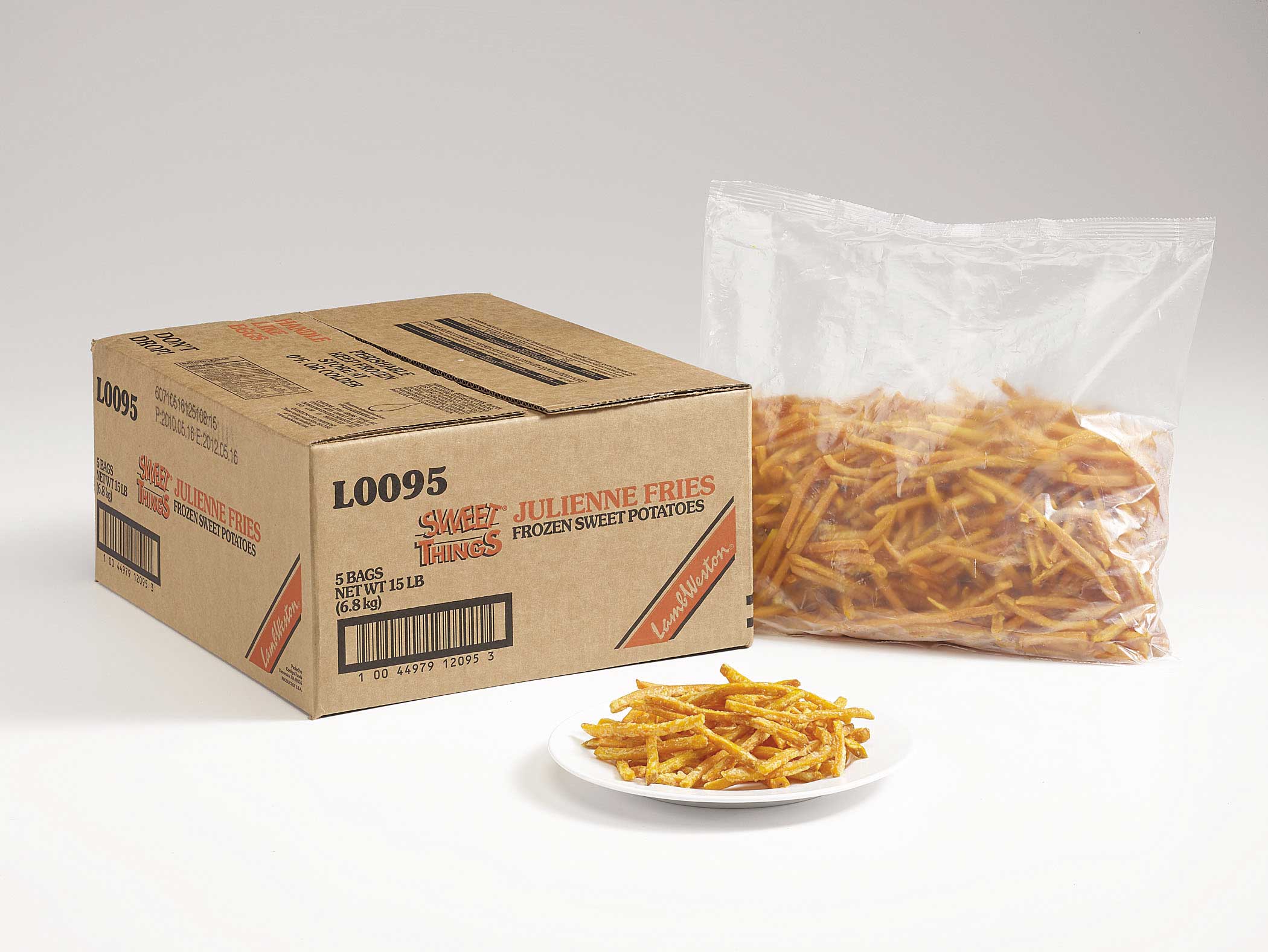 Sweet Things Sweet Potato Julienne Fry, 3 Pound -- 5 Per Case