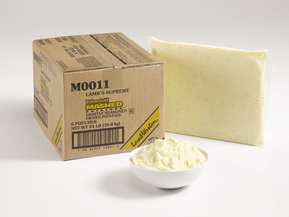 Lamb Supreme Yukon Gold Mashed Potato, 4 Pound -- 6 Per Case