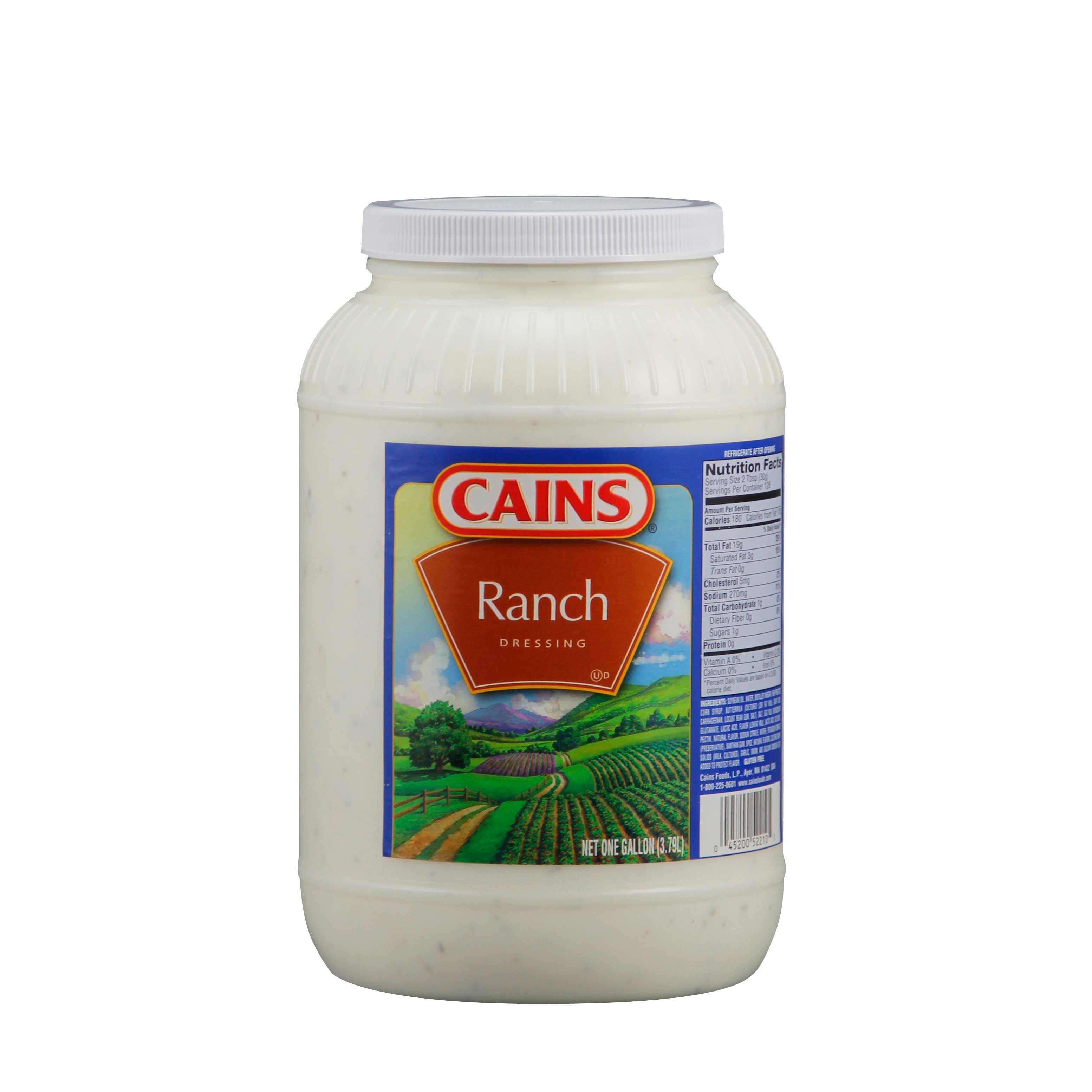 Cains Ranch Dressing, 1 Gallon -- 4 Per Case