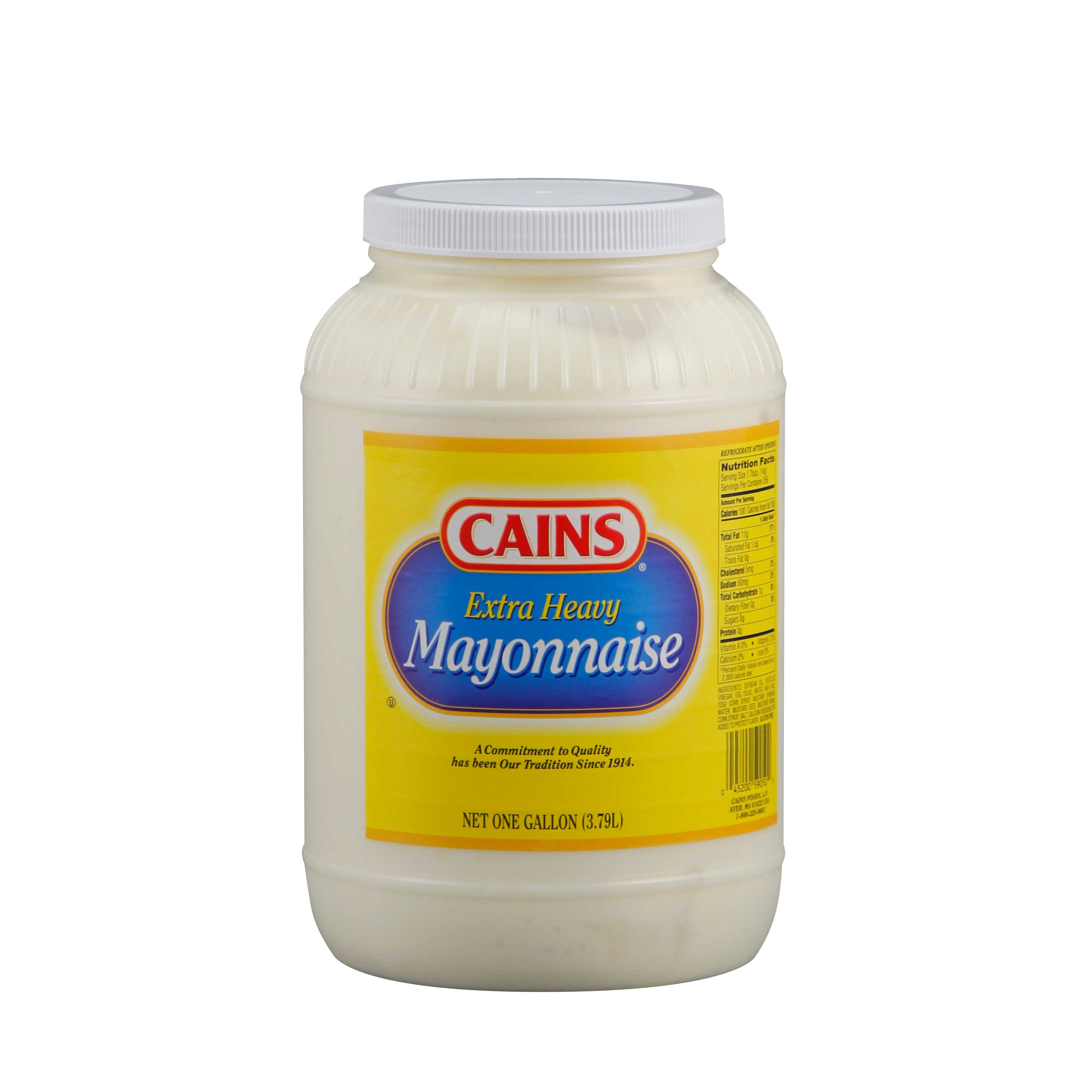 Cains Mayonnaise, 1 Gallon -- 4 Per Case