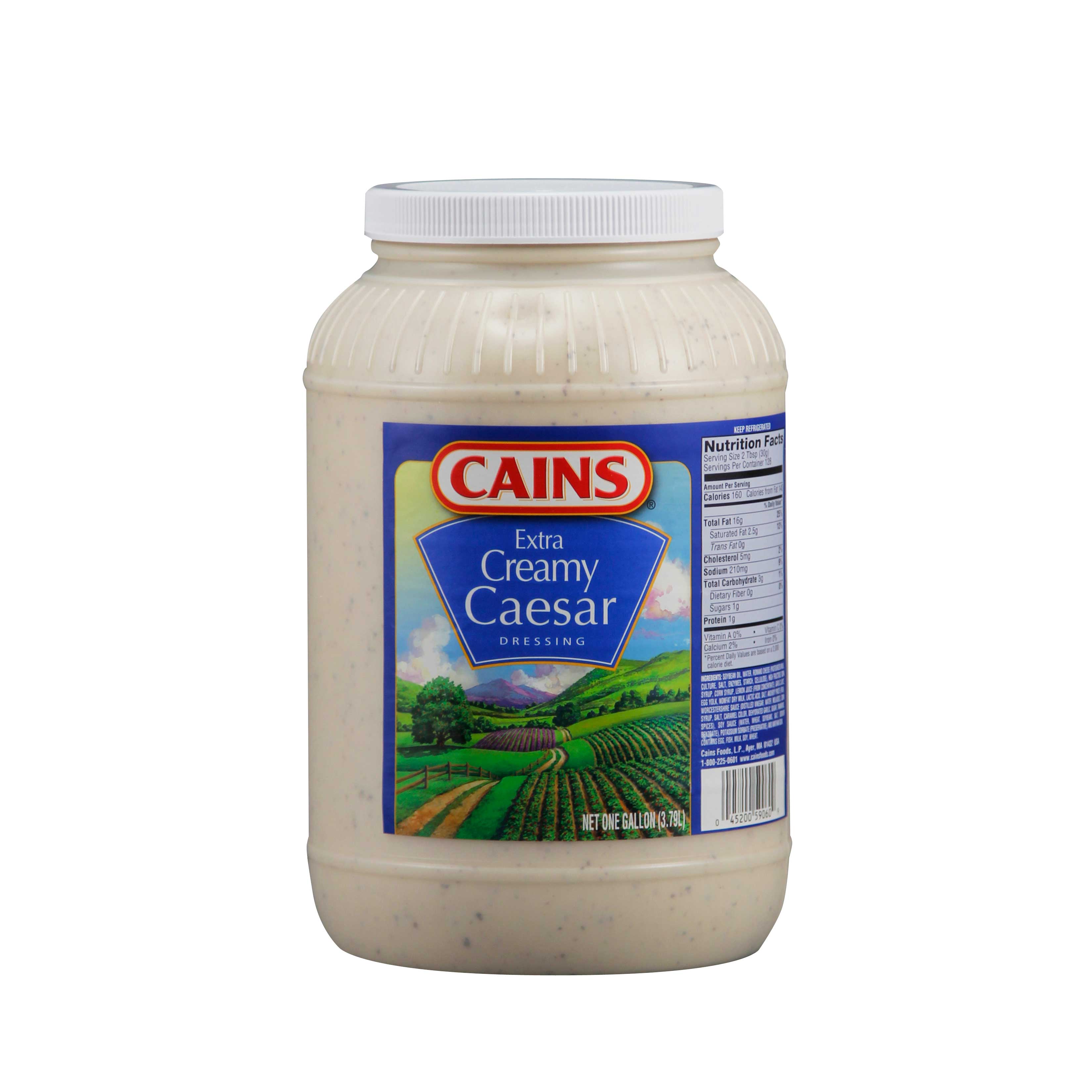 Cains Extra Creamy Caesar Dressing, 1 Gallon -- 4 Per Case