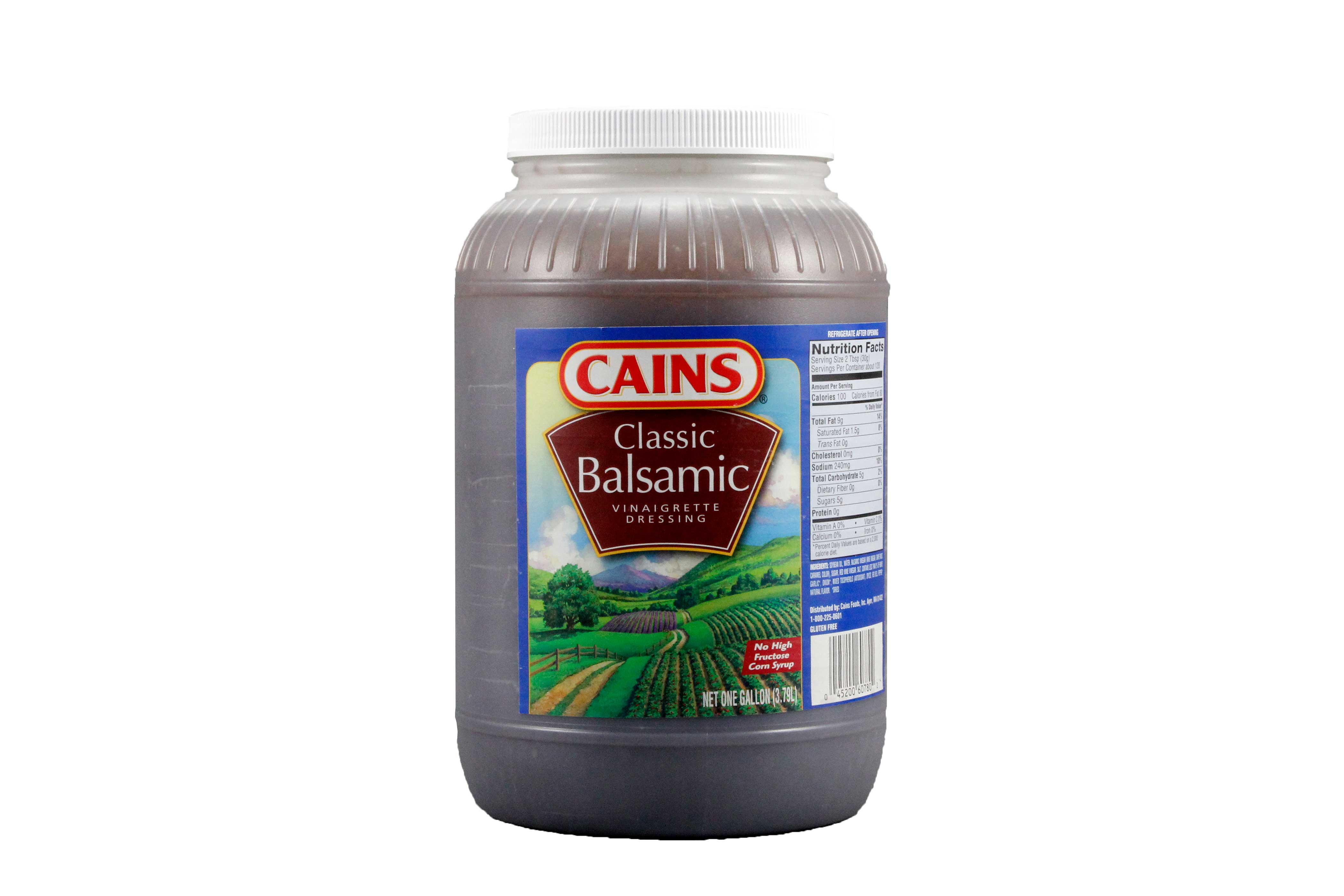 Cains Balsamic Vinaigrette Dressing, 1 Gallon -- 4 Per Case