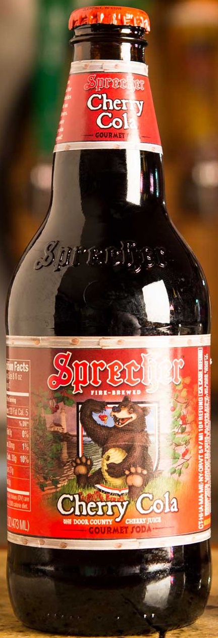 Sprecher Cherry Cola Soda, 64 Fluid Ounce -- 6 Per Case