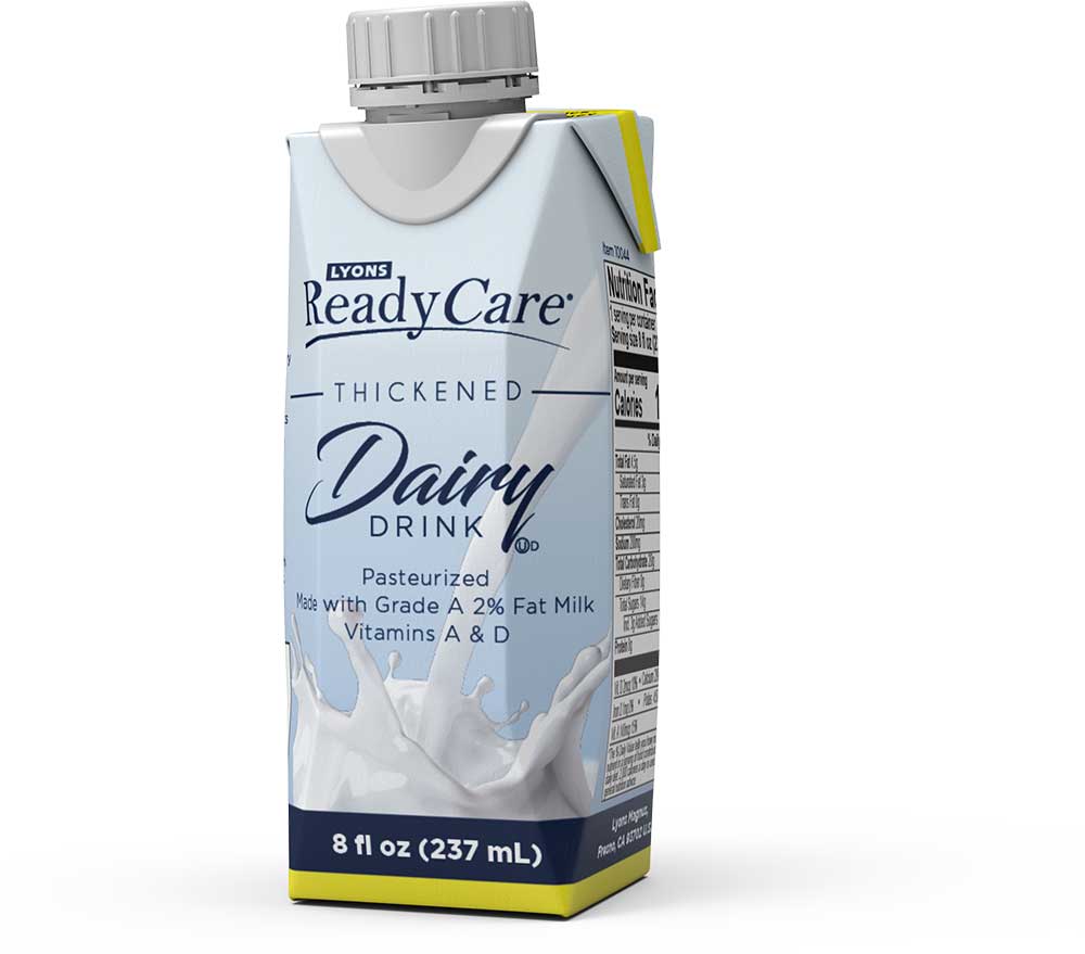 Lyons Ready Care Level 3 Honey Thickened Dairy Drink, 8 Fluid Ounce -- 24 Per Case