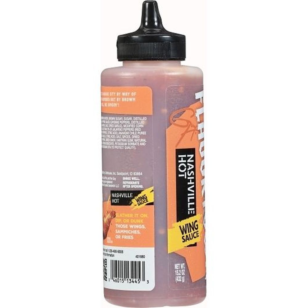Flavortown Nashville Hot Wing Sauce, 15.2 Ounce -- 6 per case