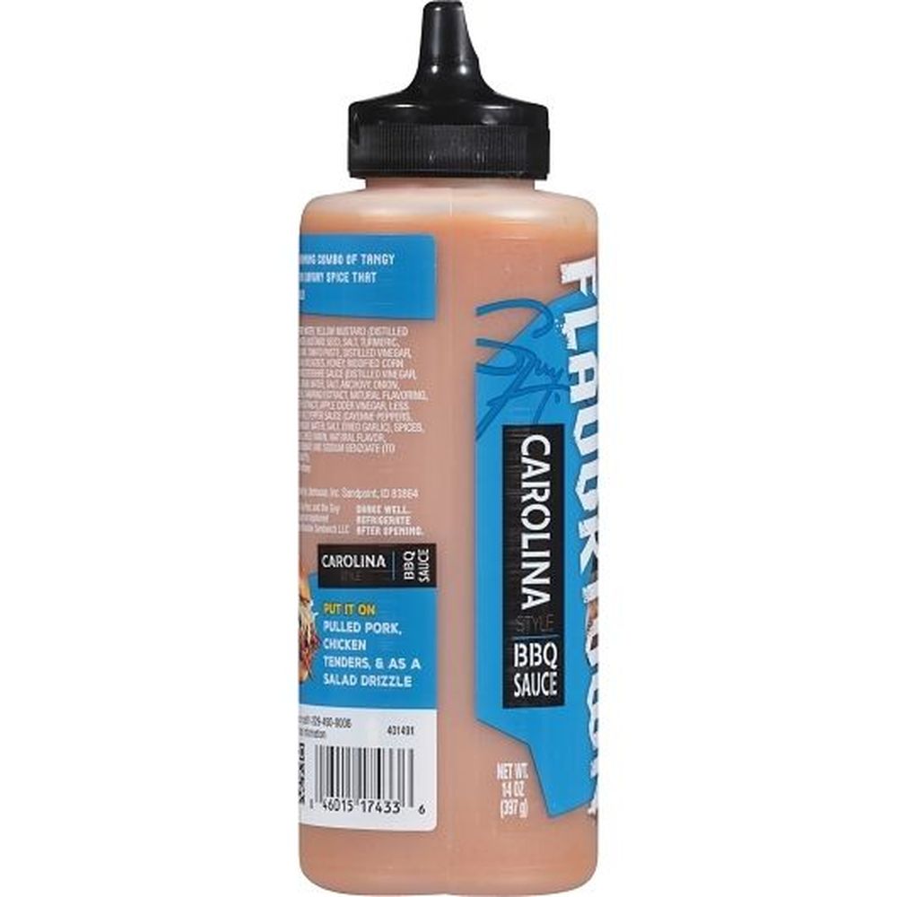 Flavortown Carolina Bbq Sauce, 14 Fluid Ounce -- 6 Per Case