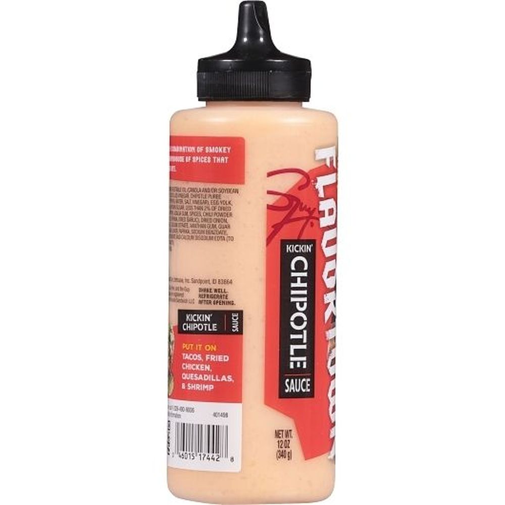 Flavortown Kickin Chipotle Sauce, 12 Fluid Ounce -- 6 Per Case