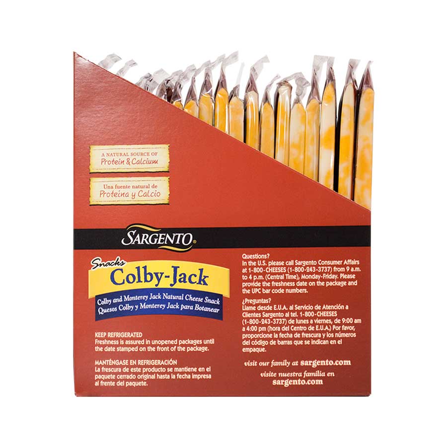 Sargento® Colby-Jack Cheese Sticks, Natural Cheese