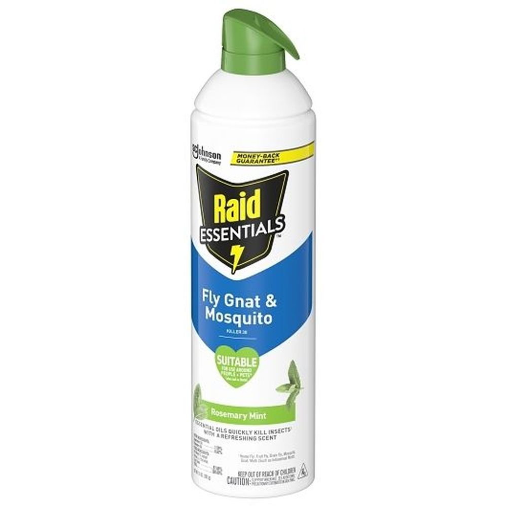 Raid Essential Fly Gnat And Mosquito Killer, 10 Ounce -- 6 Per Case