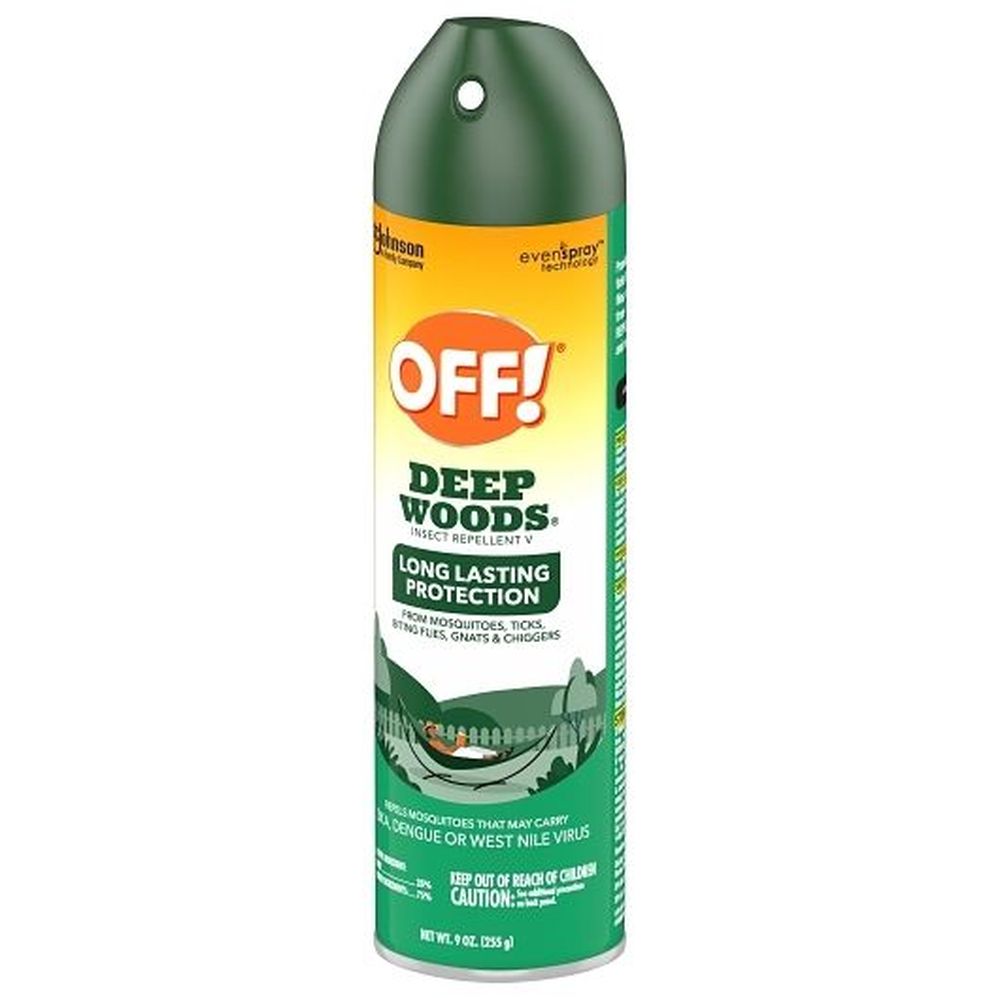 Off Backyard Deep Woods Insect Repellent, 9 Ounce Aerosol -- 12 Per Case