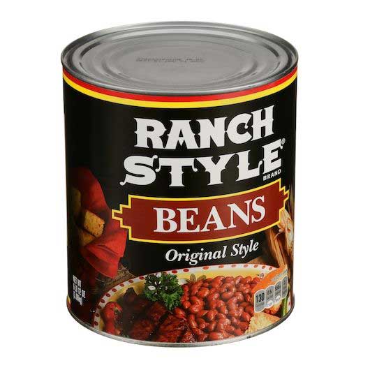 Ranch Style Original Style Beans, 108 Ounce -- 6 Per Case