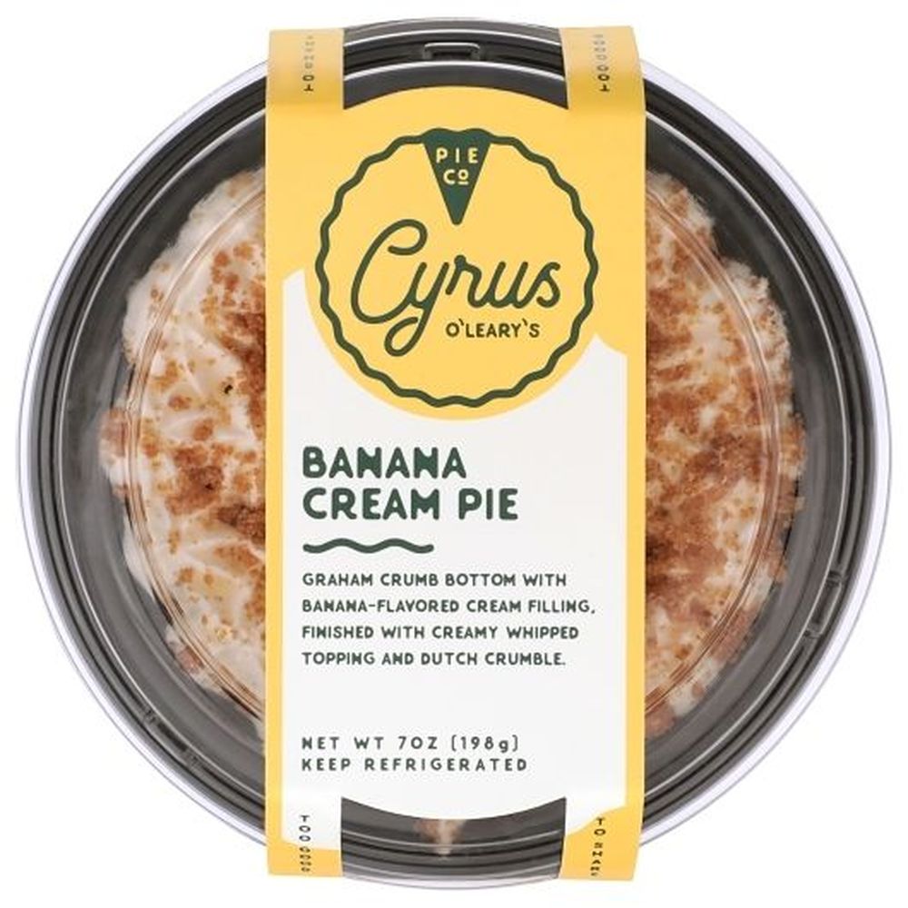 Cyrus O'leary's Mini Banana Cream Pie, 0.44 Pound -- 8 Per Case