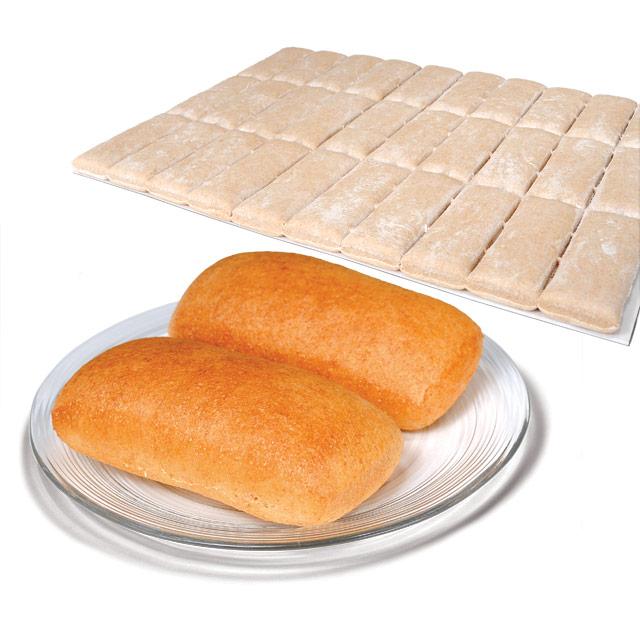 Bridgford Honey Wheat Sandwich Roll Dough, 2.4 Ounce -- 150 per case.