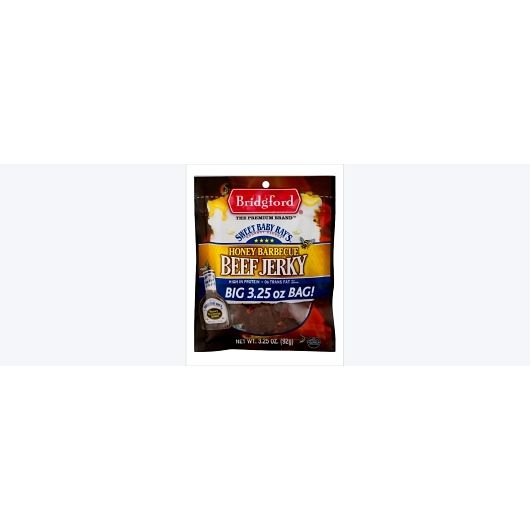Sweet Baby Ray's Honey Barbecue Beef Jerky – 2.85 Oz – Bridgford
