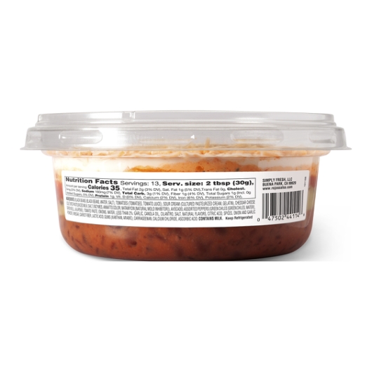Rojos Black Bean Layer Dip, 14 Ounce -- 6 Per Case