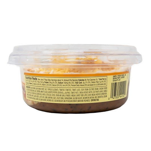 Rojos Savory Black Bean Layer Dip, 15 Ounce -- 6 Per Case