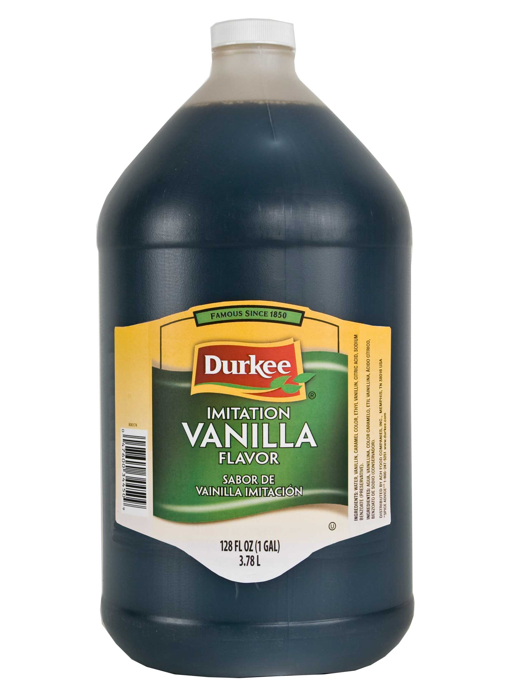 Durkee Imitation Vanilla Flavor, 1 Gallon -- 4 Per Case