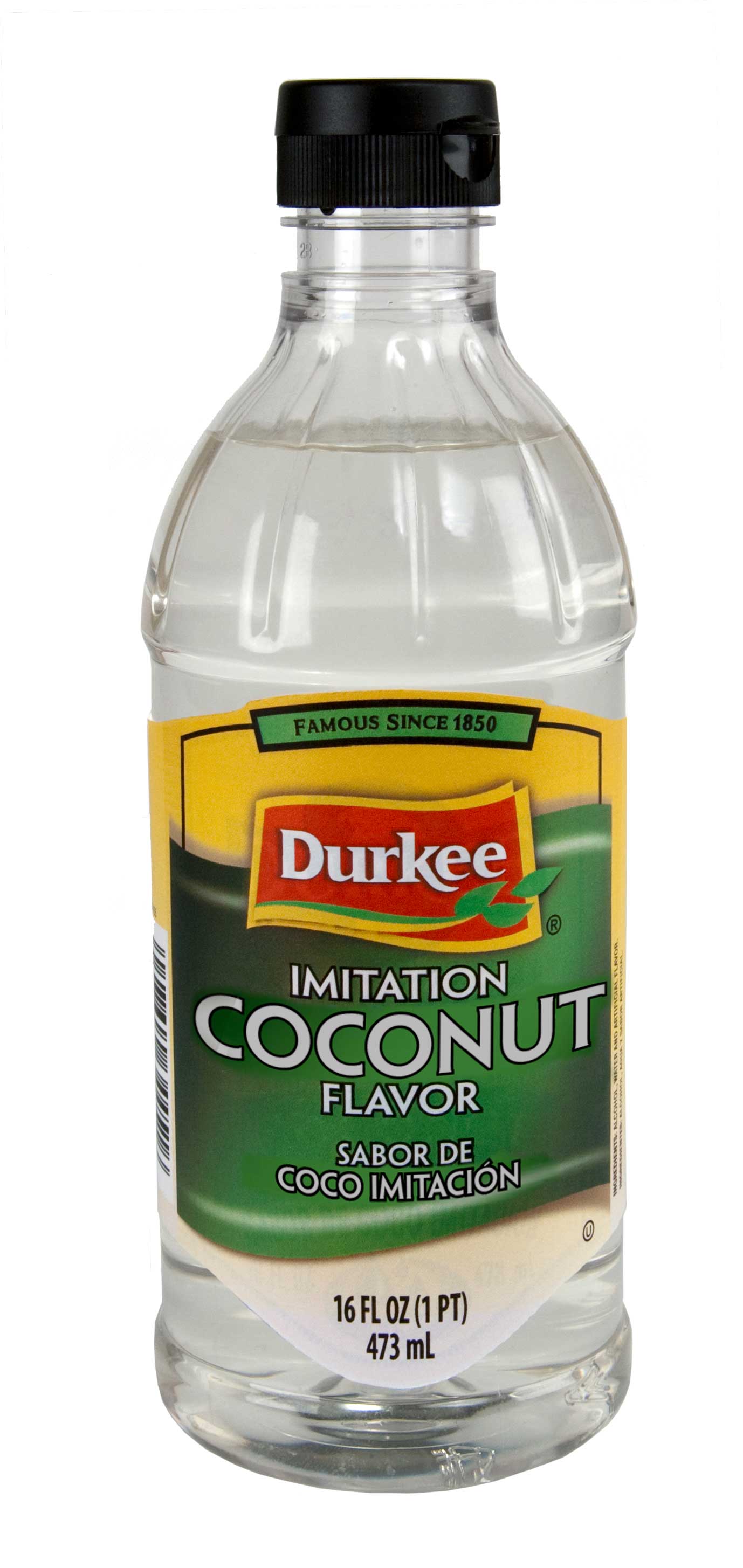 Durkee Imitation Coconut Flavor 16 oz. bottle, 6 per case