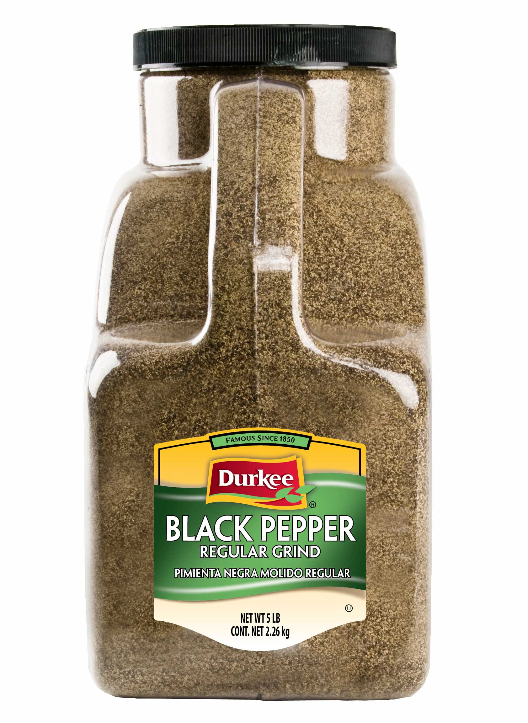 Durkee Regular Ground Black Pepper, 5 Pound