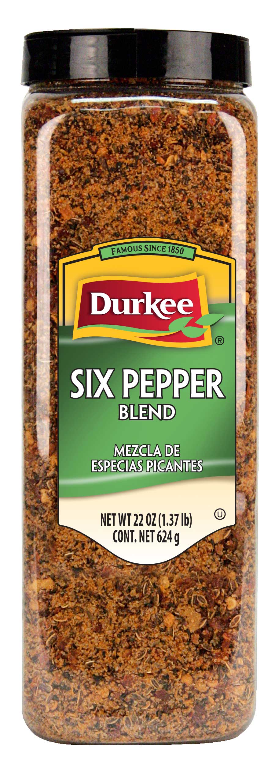 Durkee Six Pepper Blend, 22 Ounce -- 6 Per Case