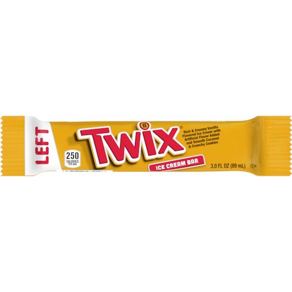 Twix Ice Cream Bar, 3 Fluid Ounce -- 48 Per Case