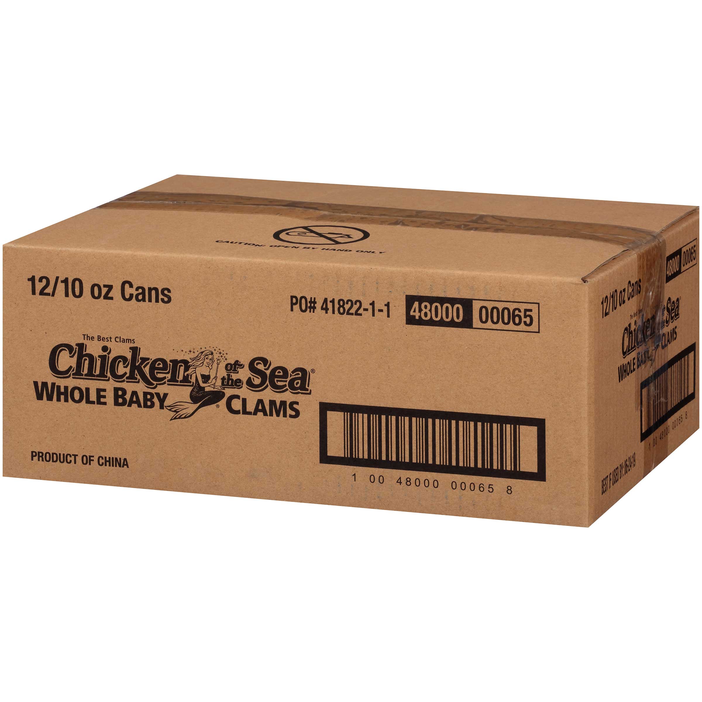 Chicken Of The Sea Whole Baby Clams, 10 Ounce -- 12 Per Case