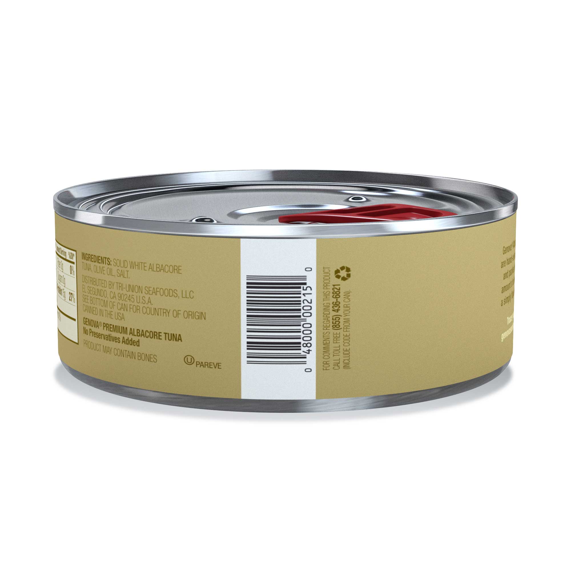 Genova Solid White Tuna In Olive Oil, 5 Ounce -- 12 Per Case