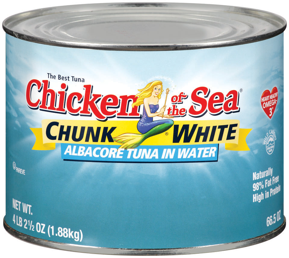 Chicken of the Sea Chunk Albacore White Tuna In Water, 66.5 Ounce -- 6 Cans per case