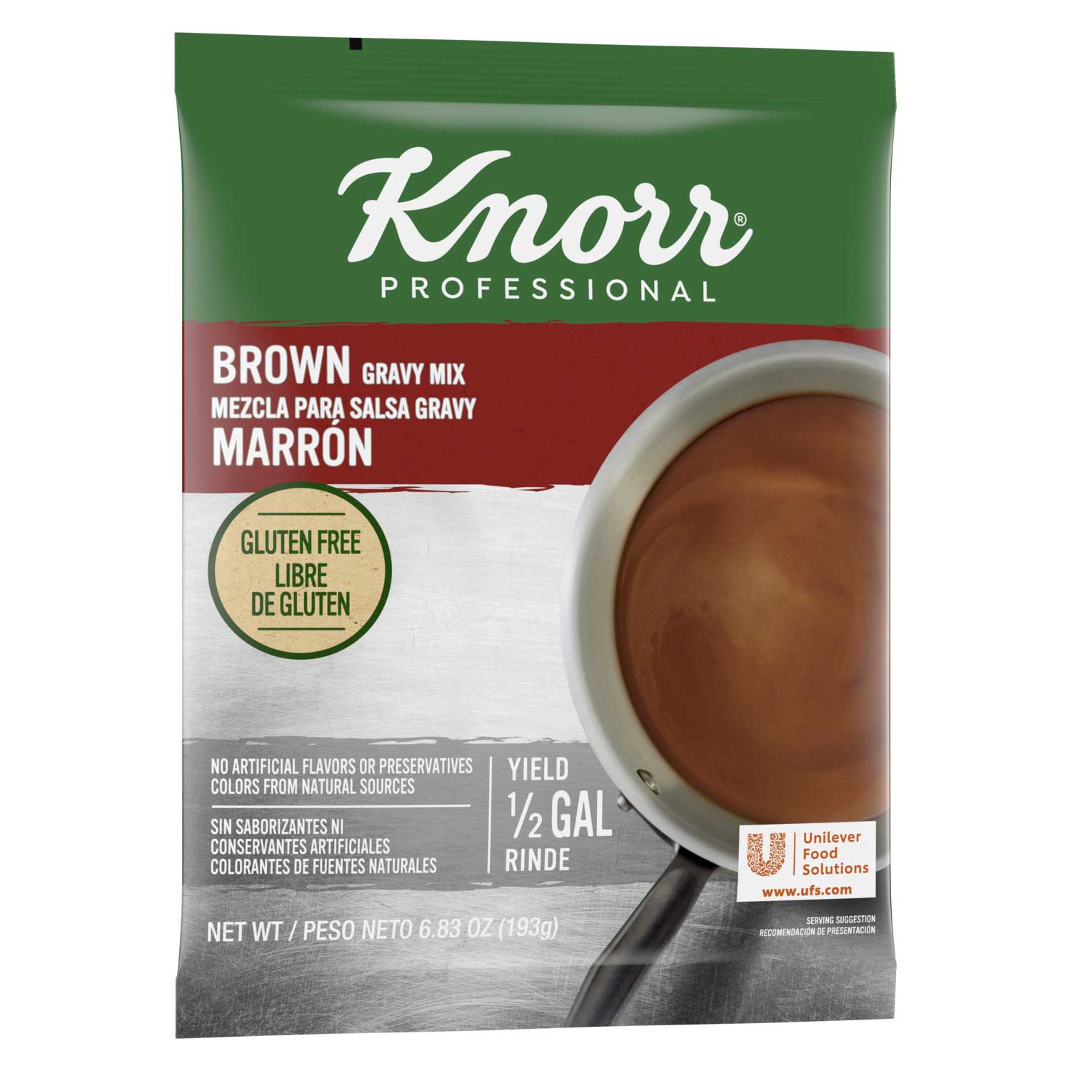 Knorr Professional Brown Gravy Mix, 6.83 Ounce -- 1 Each