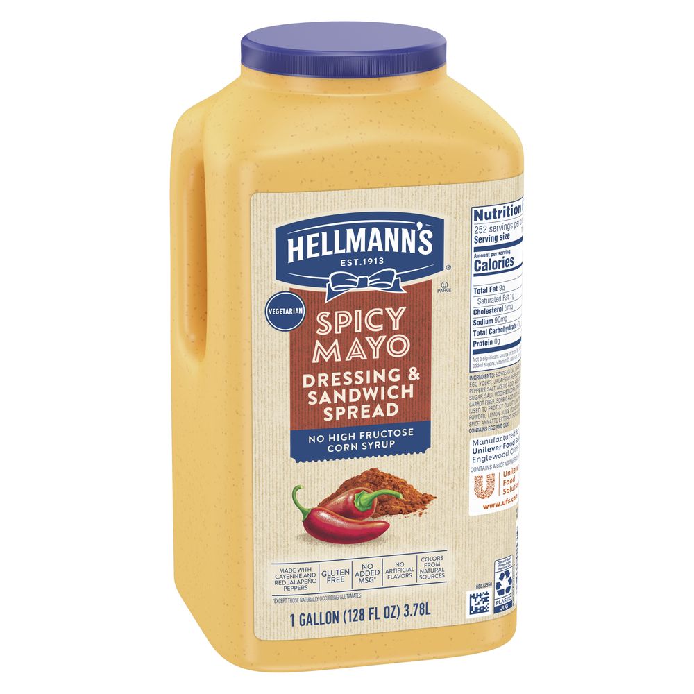 Hellmann's Spicy Mayo, 1 Gallon -- 2 per case