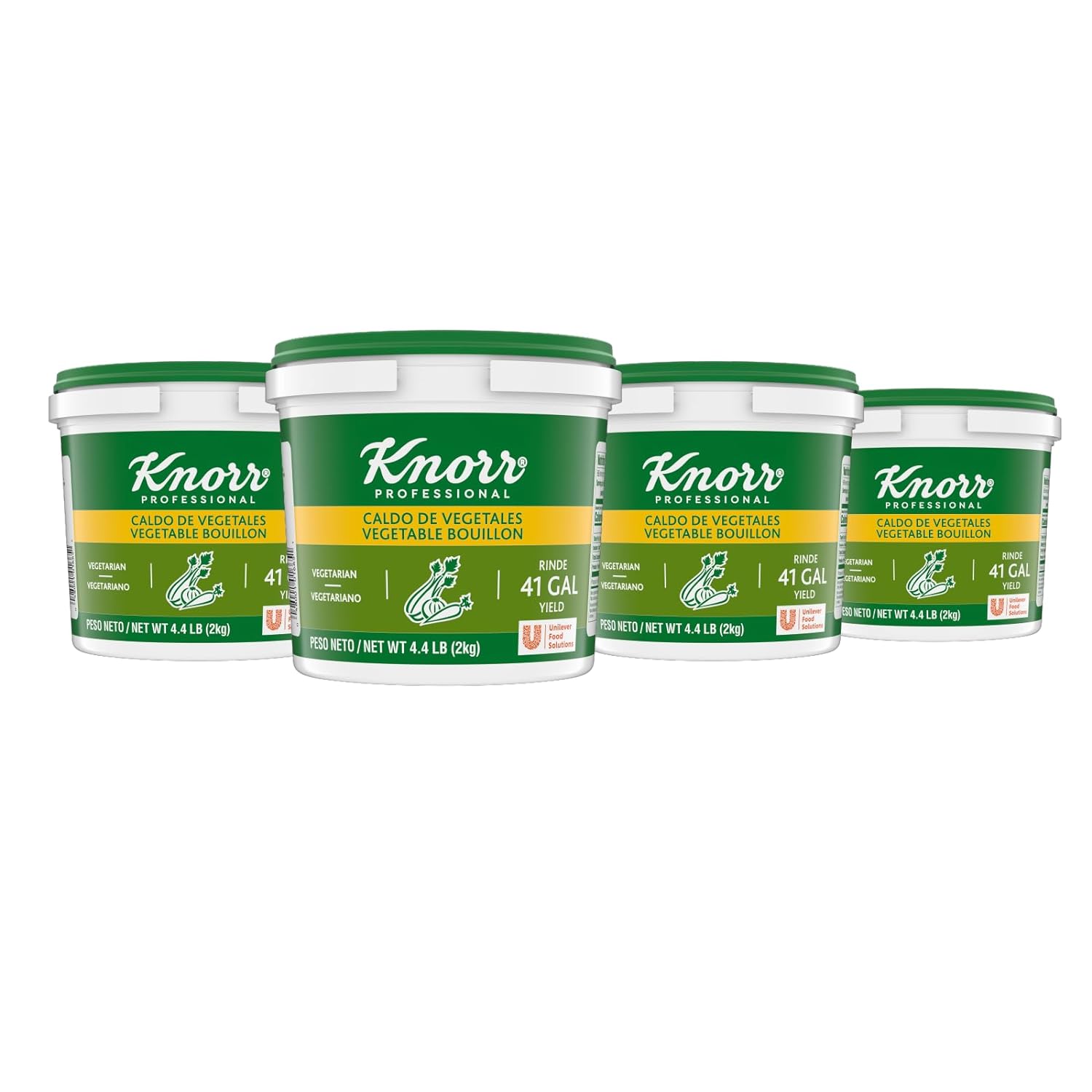 Knorr Professional Caldo de Vegetales, 4.4 Pound -- 4 per case