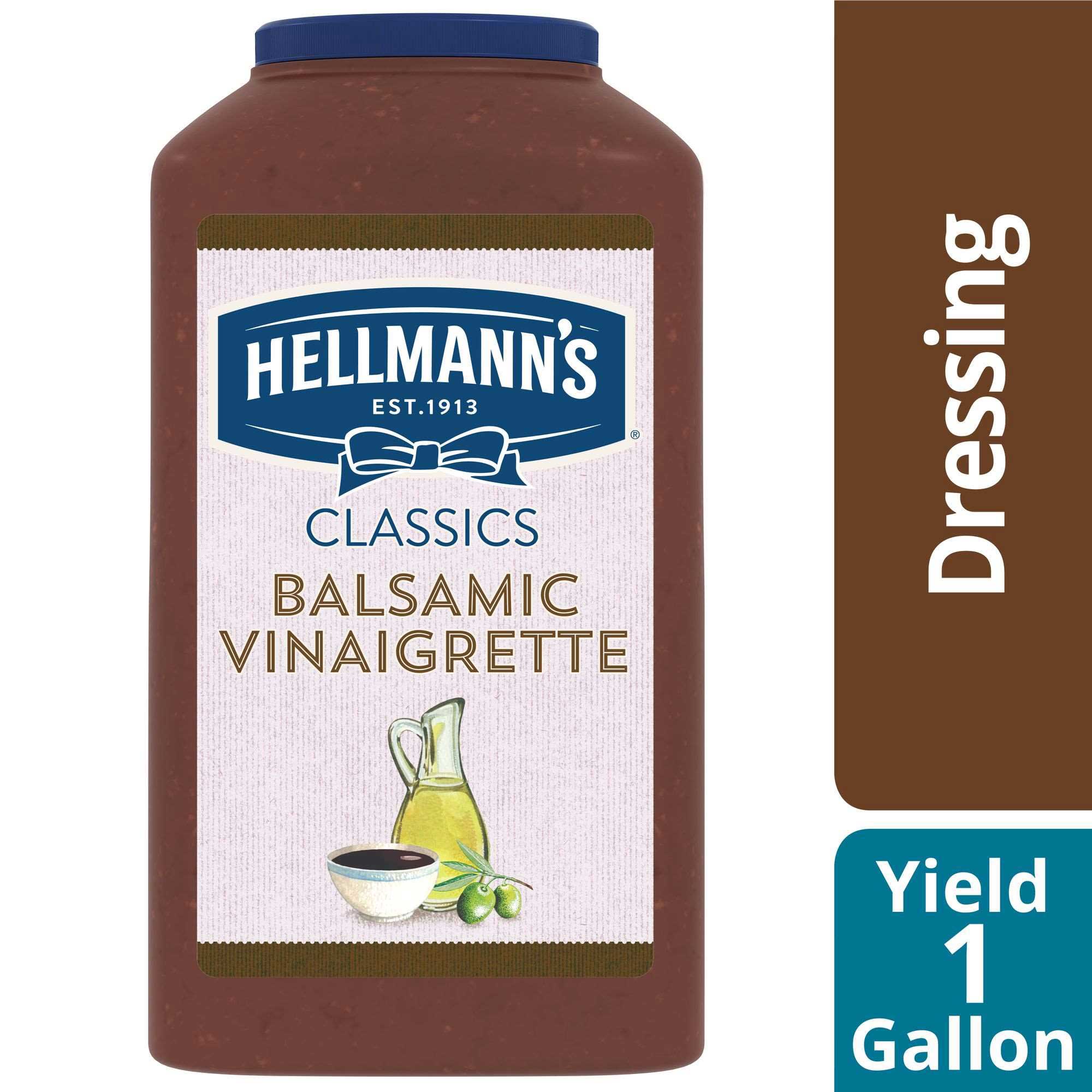Hellmann's Classics Balsamic Vinaigrette Salad Dressing Jug, 1 gallon -- 4 per case