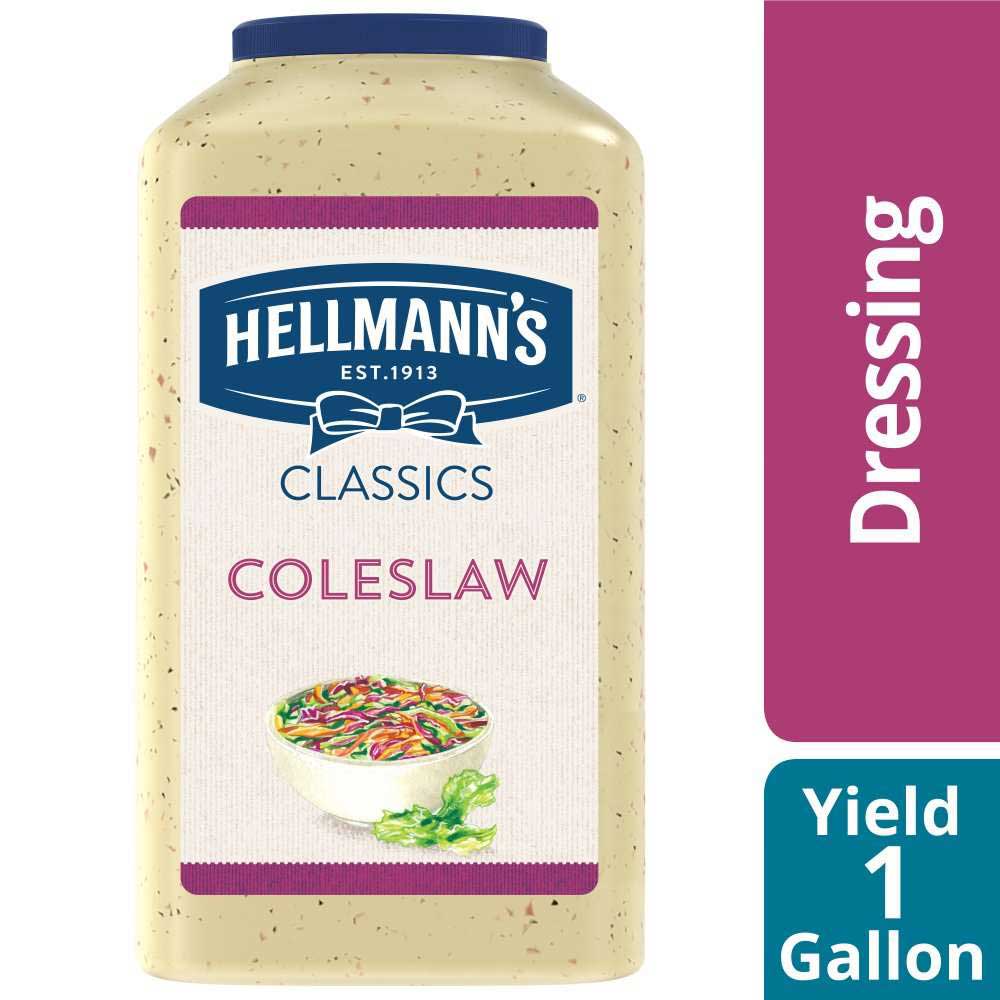 Hellmann's Coleslaw Salad Dressing Jug, 1 gallon-- 4 per case