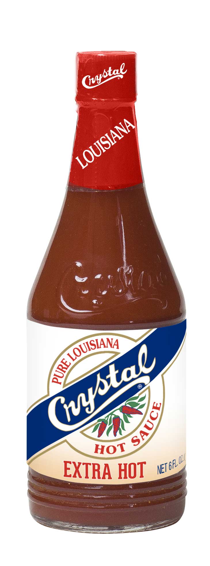 Crystal Extra Hotter Sauce, 6 Ounce -- 12 Per Case