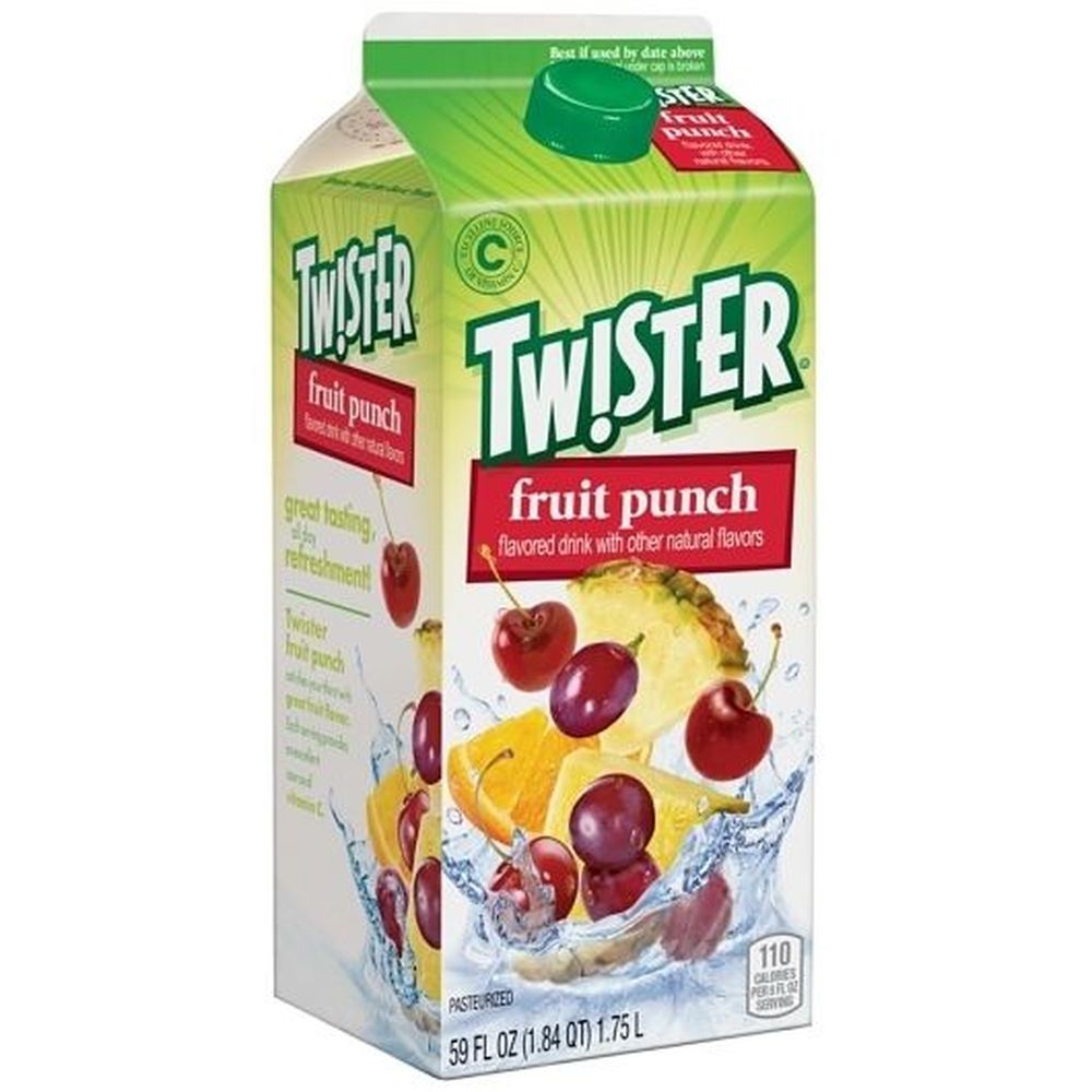 Tropicana Twister Fruit Punch, 59 Fluid Ounce -- 8 Per Case