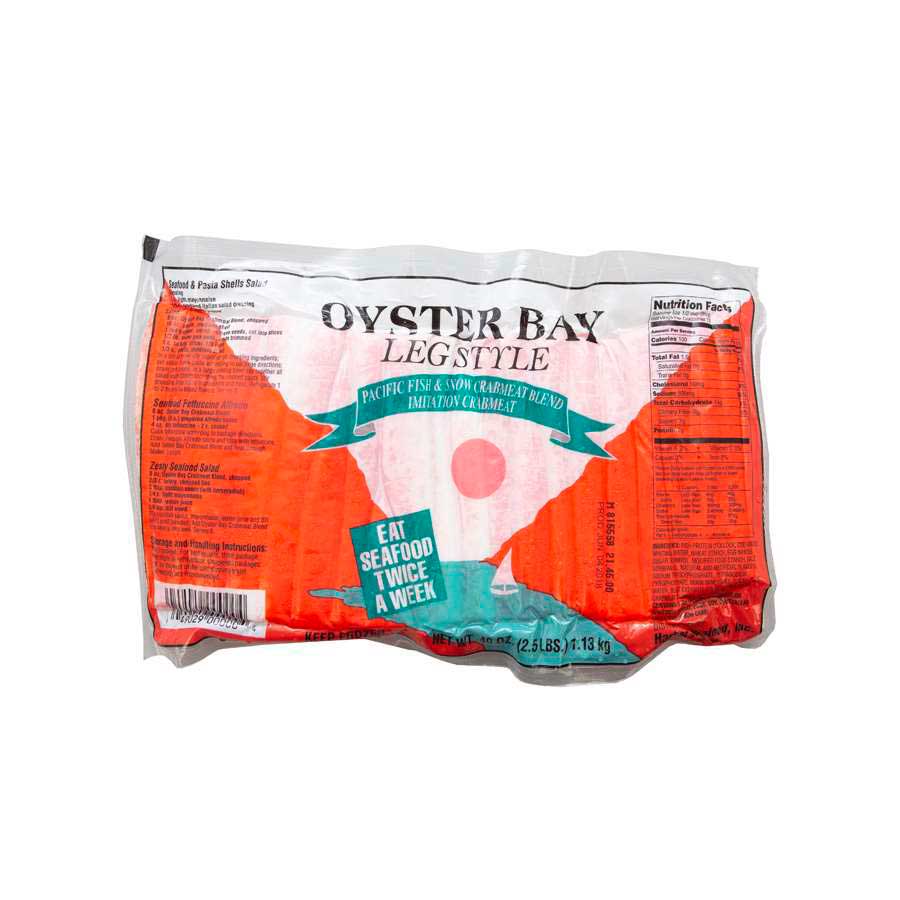 Oyster Bay Imitation Crab Meat, 2.5 Pound -- 4 Per Case
