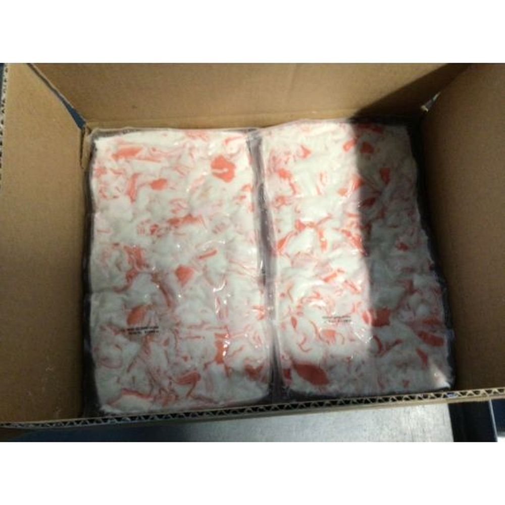 Oyster Bay Fully Cooked Shredded Imitation Crabmeat, 2.5 Pound -- 12 Per Case