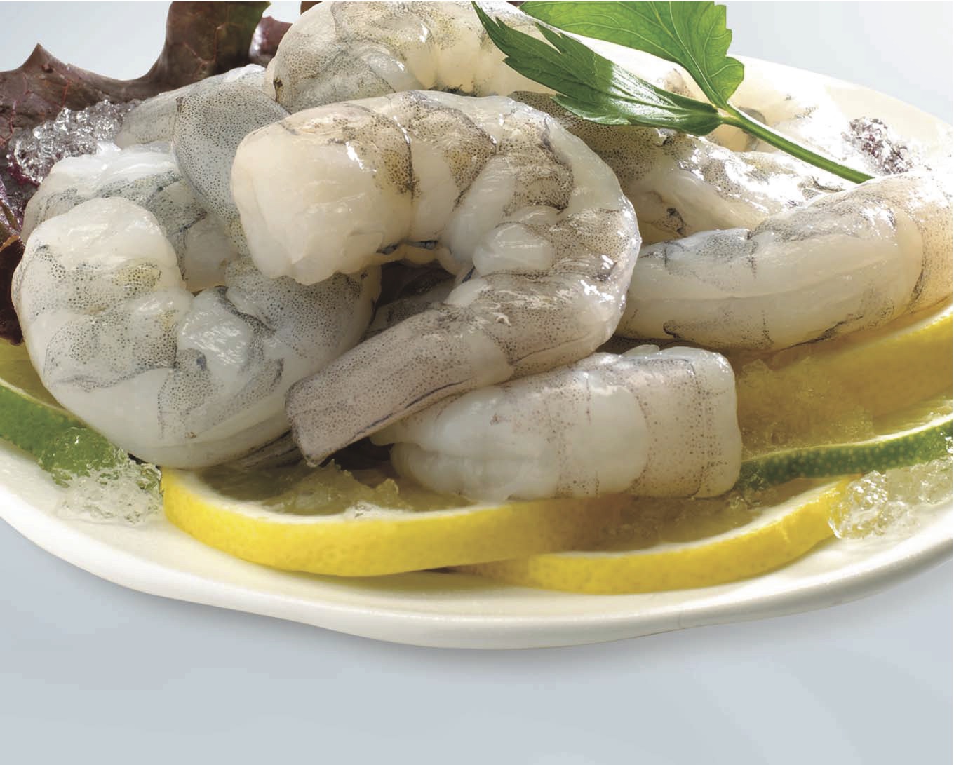 Harbor Seafood Oyster Bay Peeled and Deveined Tail Off Raw Shrimp, 31/40 Size -- 5 per case.
