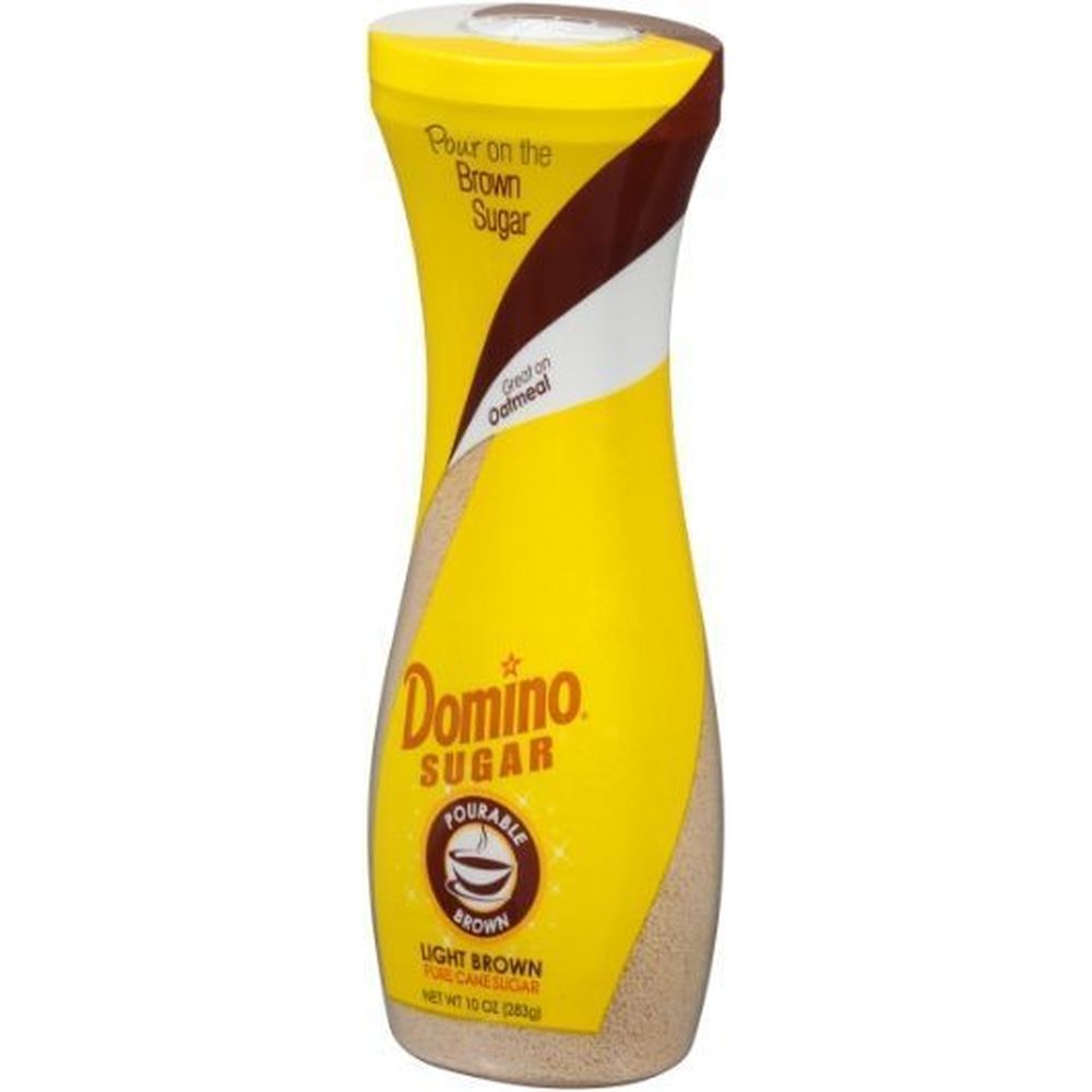Domino Pourable Golden Brown Sugar, 10 Ounce -- 6 Per Case