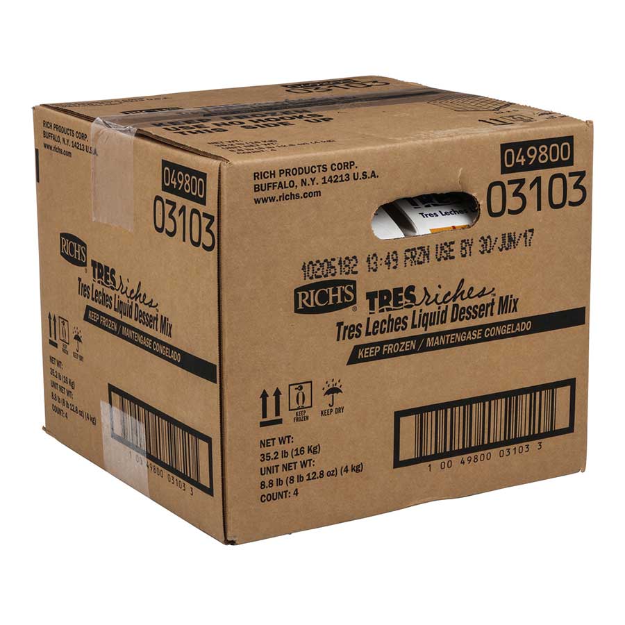 Rich's Trees Riches Liquid Dessert Mix, 8.8 Pound -- 4 Per Case