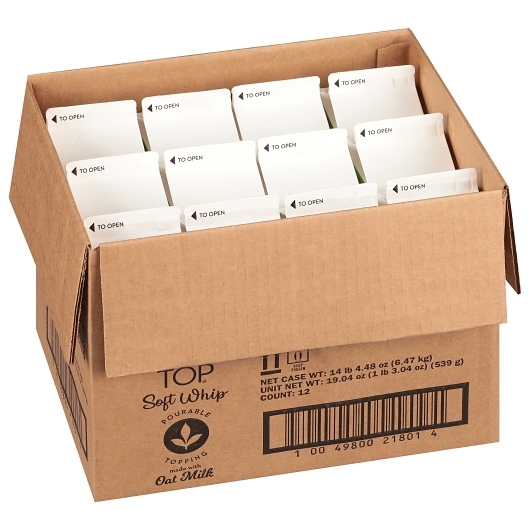 Rich's On Top Oat Soft Whipped Topping, 1.19 Pound -- 12 Per Case