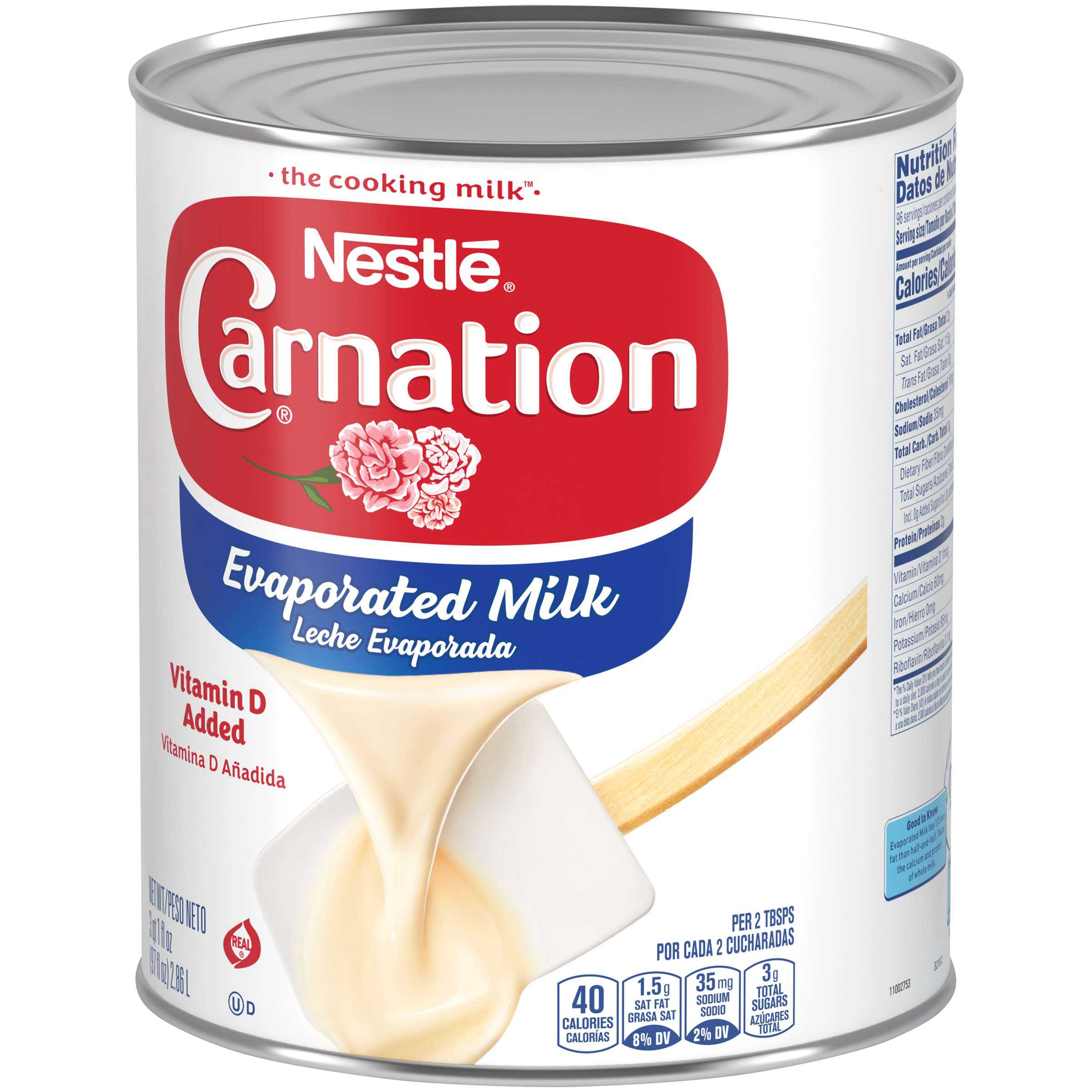 Carnation Evaporated Milk, 97 Ounce -- 1 Each