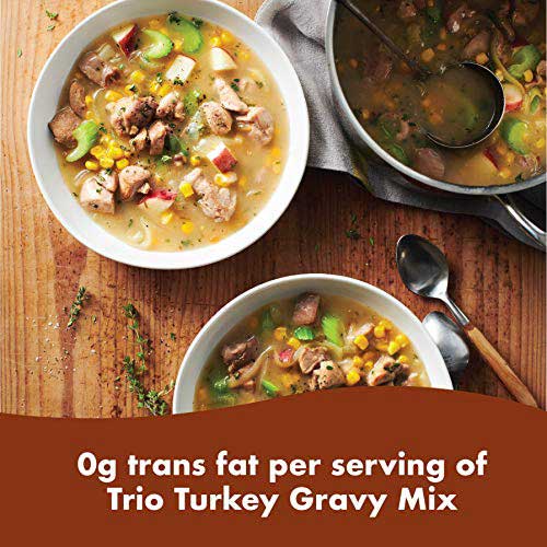 Trio Turkey Gravy Mix, 20 Ounce -- 8 Per Case