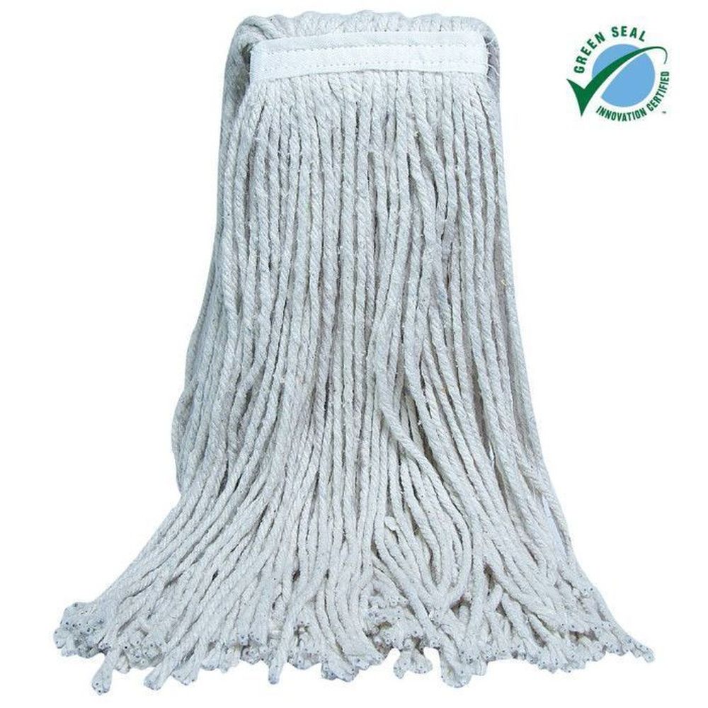 Abco Number 24 4 Ply Narrow Band Cut End Cotton Mop, Brick Pack -- 12 Per Case