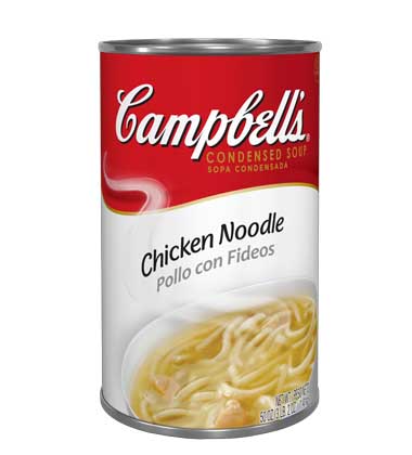 Campbells Chicken Noodle Soup - 50 oz. can, 12 per case