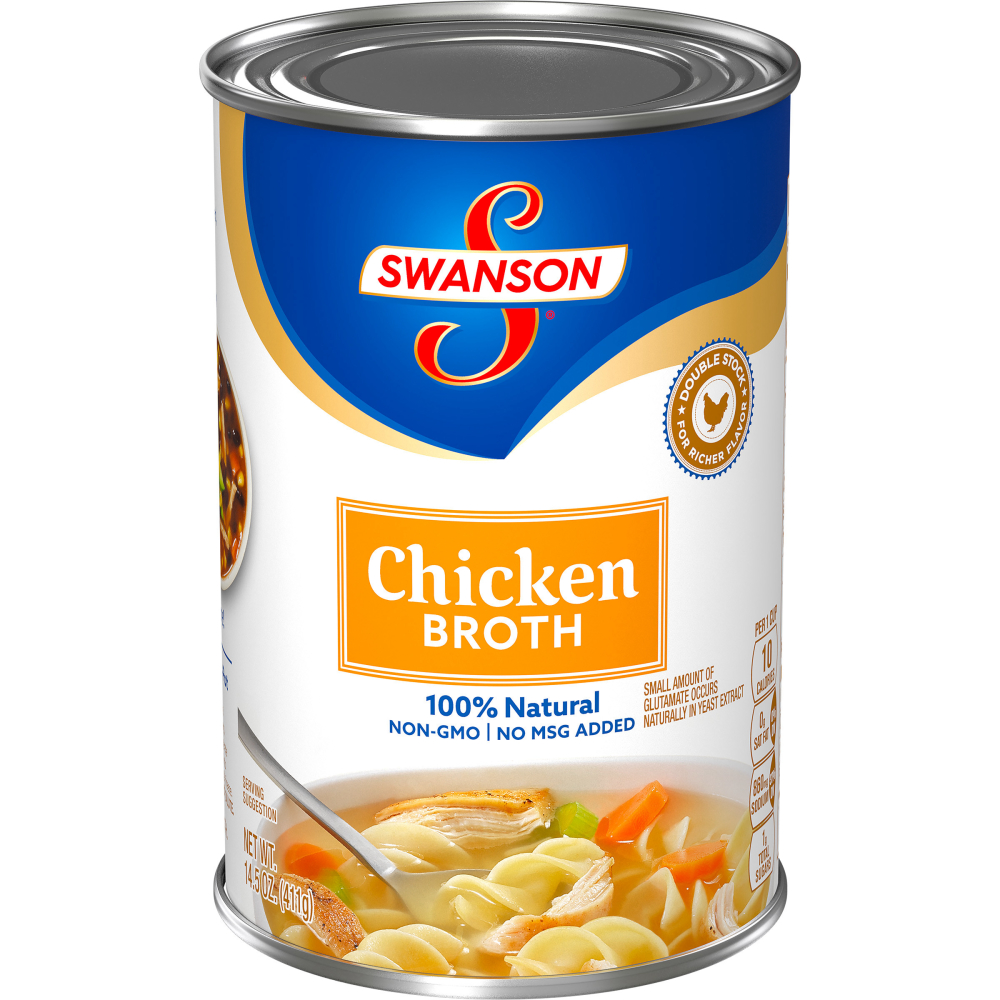 Swanson Chicken Broth, 14.5 Ounce -- 24 Per Case