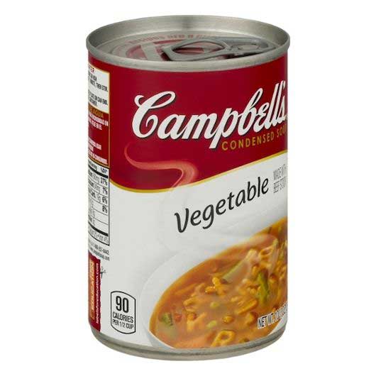 Campbell's Condensed Vegetable Soup With Beef Stock, 10.5 Ounce -- 12 Per Case