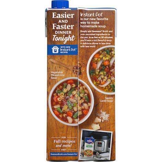 Swanson Vegetable Broth, 32 Ounce Carton -- 12 Per Case