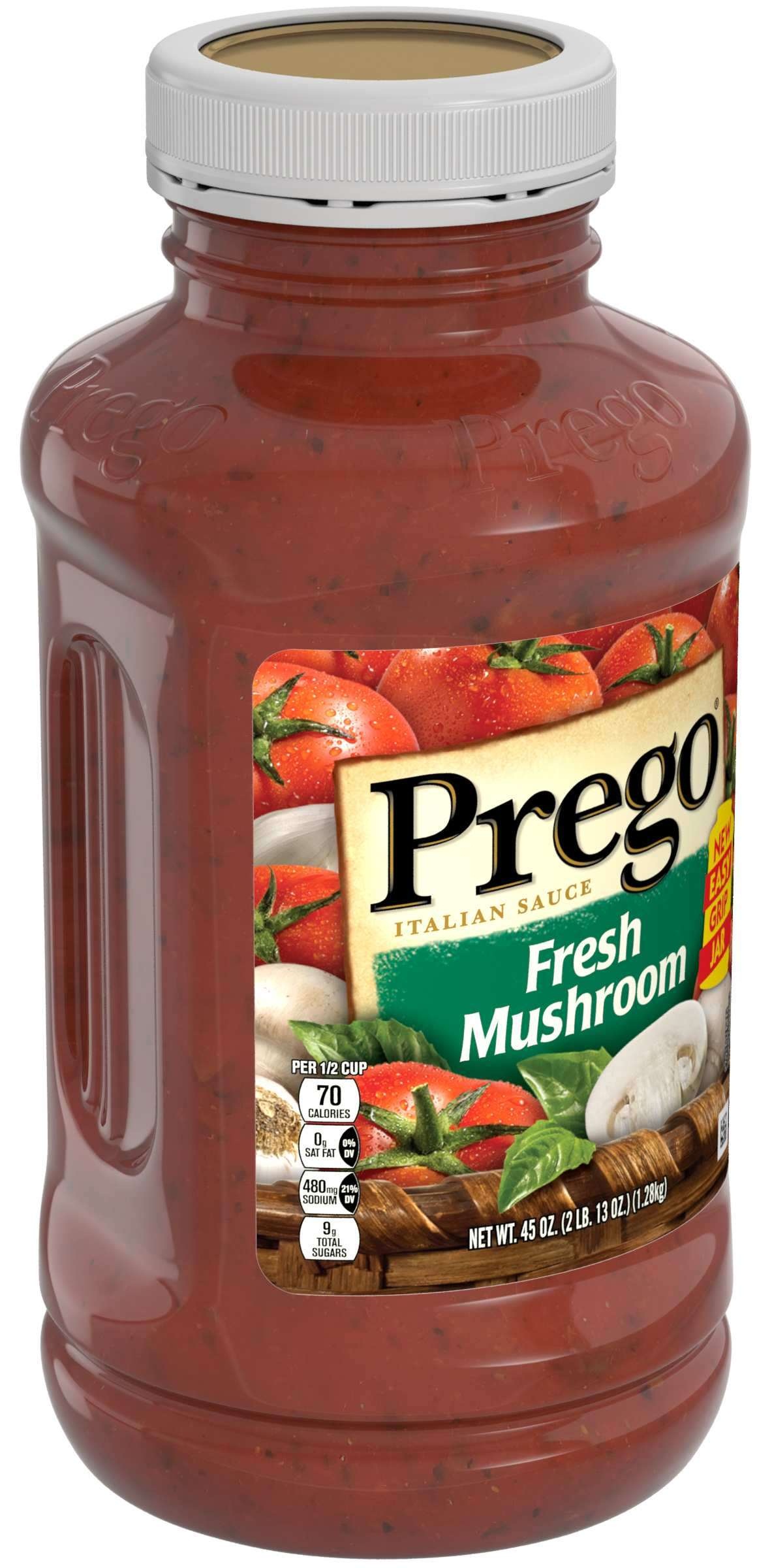 Prego Fresh Mushroom Italian Sauce, 45 Ounce -- 6 Per Case