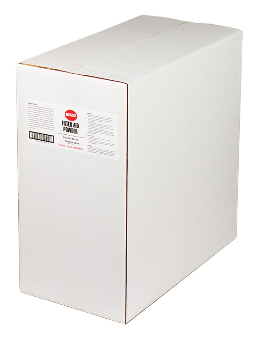 Disco Diatomaceous Earth, Bulk, 25 Pound